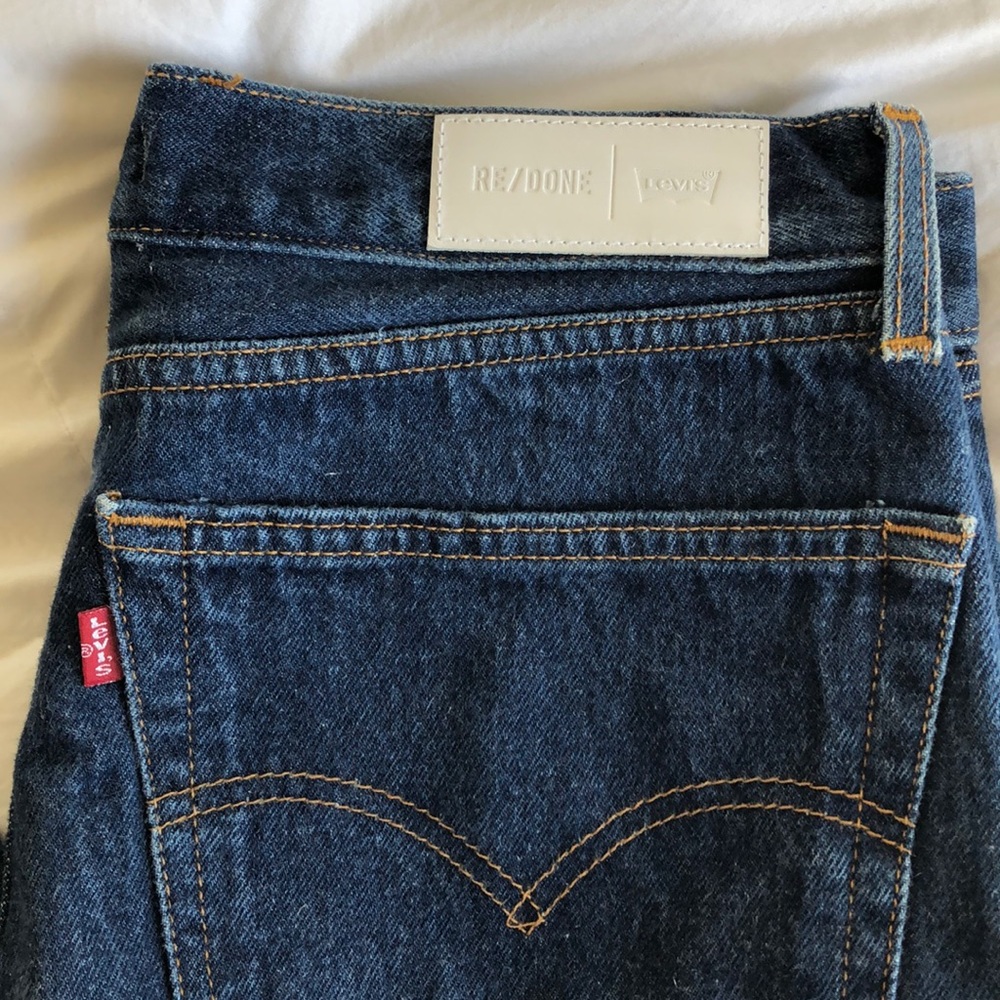 ReDone High Rise Ankle Crop